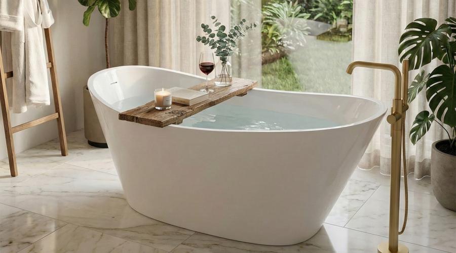 Freistehende Badewanne auswählen – 5 entscheidende Kriterien