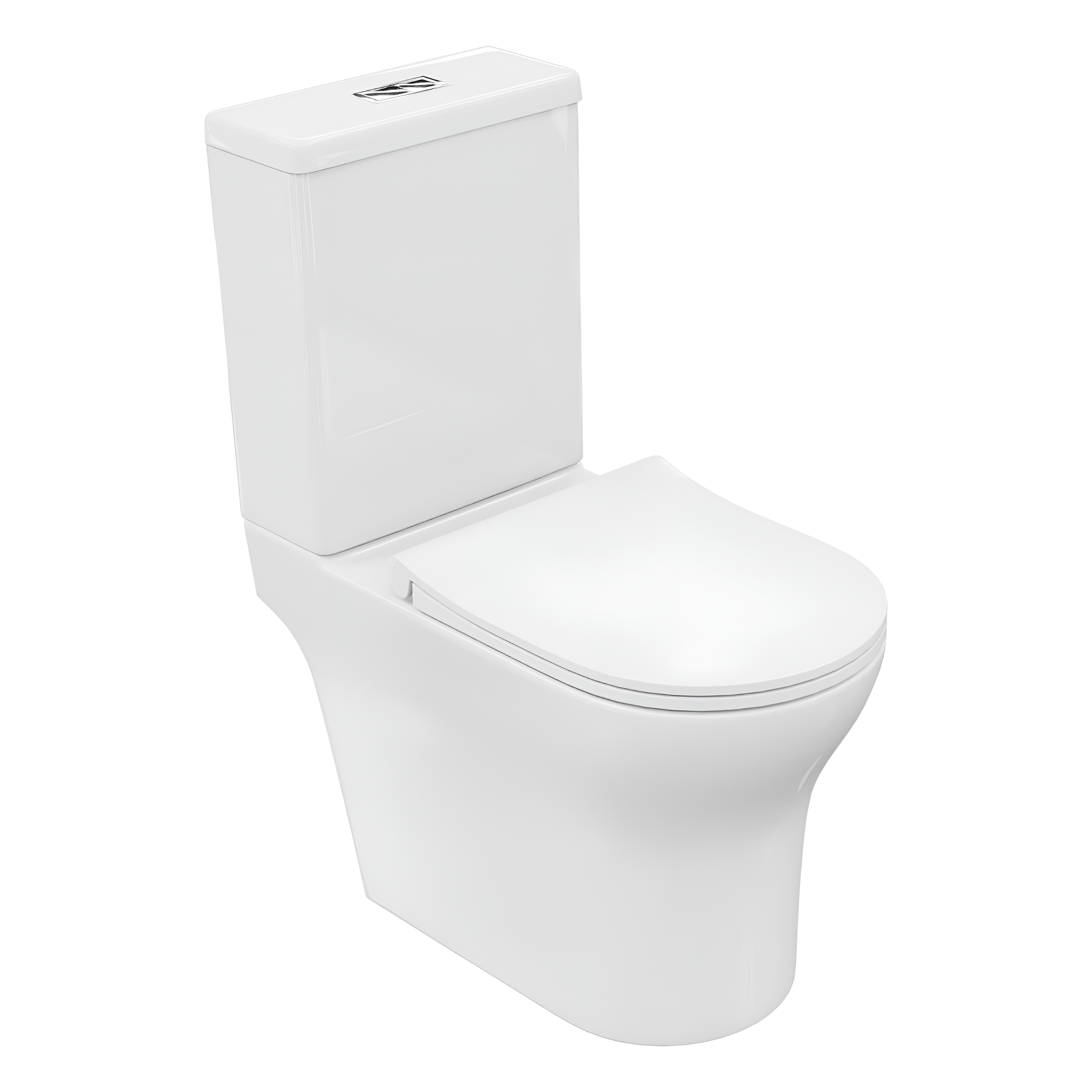 Ecolet 3.0 Kompakt-WC – Tornado-Spülung und Softclose-Sitz, hygienisch und wassersparend
