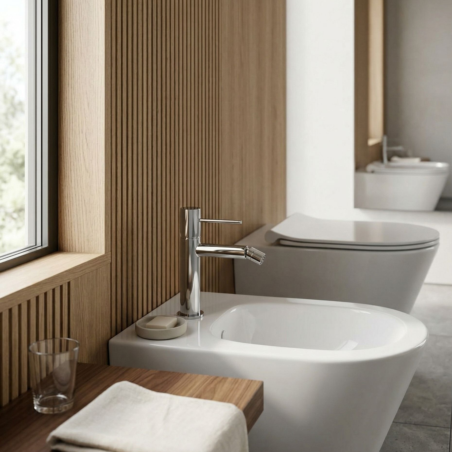 Bidetarmatur Orion Chrome – zeitgemäßes Design und komfortable Bedienung