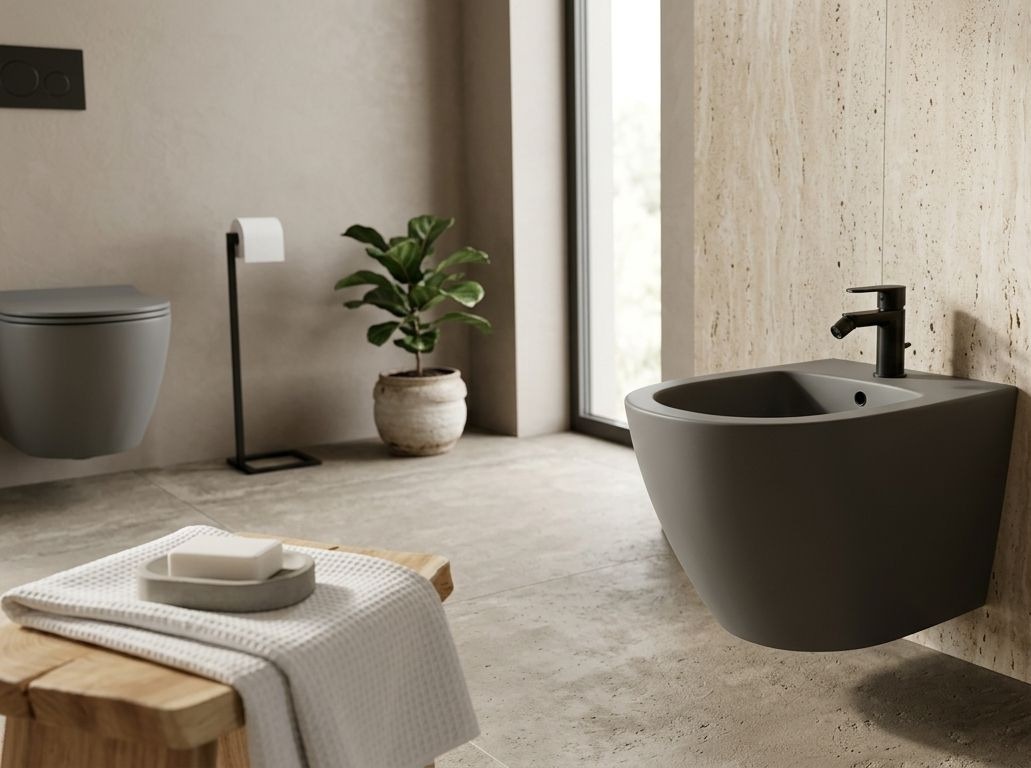 Wandhängendes Bidet SINTO GREY
