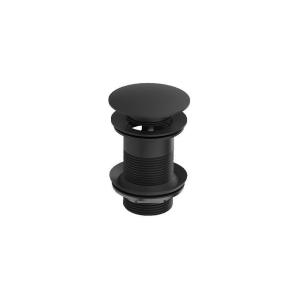 Klick-Clack-Ablaufventil ohne Überlauf Orion Black Matt - Hauptbild
