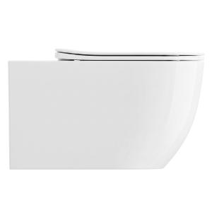Wand-WC spülrandlos Sinto Grande 3.0 Weiß Glanz mit WC-Sitz - Zusatzbild
