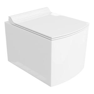 Wand-WC FAGO mit Slim-Sitz, rimlos und Softclose - Hauptbild