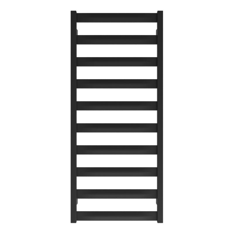 Badheizkörper Hermes Black 1150 – matt tiefschwarz, 1150 x 500 mm