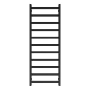 Badheizkörper Lungo Black 960 – 960 x 500 mm, mattschwarz aus niedriggekohltem Stahl - Hauptbild