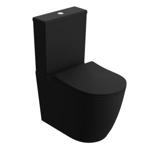 WC-Kompakt NAUTILIUS BLACK – matt schwarz - Hauptbild