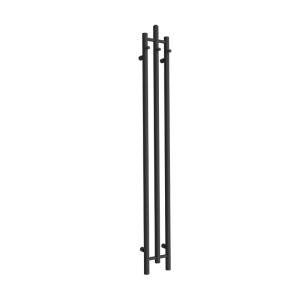 Badheizkörper Calentador Black 1620 – schmaler Design-Heizkörper mit Handtuchhaken - Hauptbild