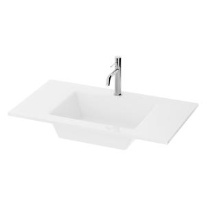 Möbelwaschtisch Tulsa 800, 80 cm – schlichtes Design in hochwertiger Ausführung - Hauptbild