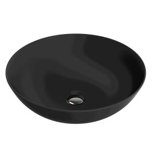 Aufsatzwaschbecken ROSA BLACK – rund, mattschwarz - Hauptbild