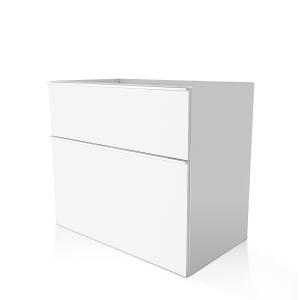 Hängeschrank Dallas White 800 – Weißer Hochglanz - Zusatzbild