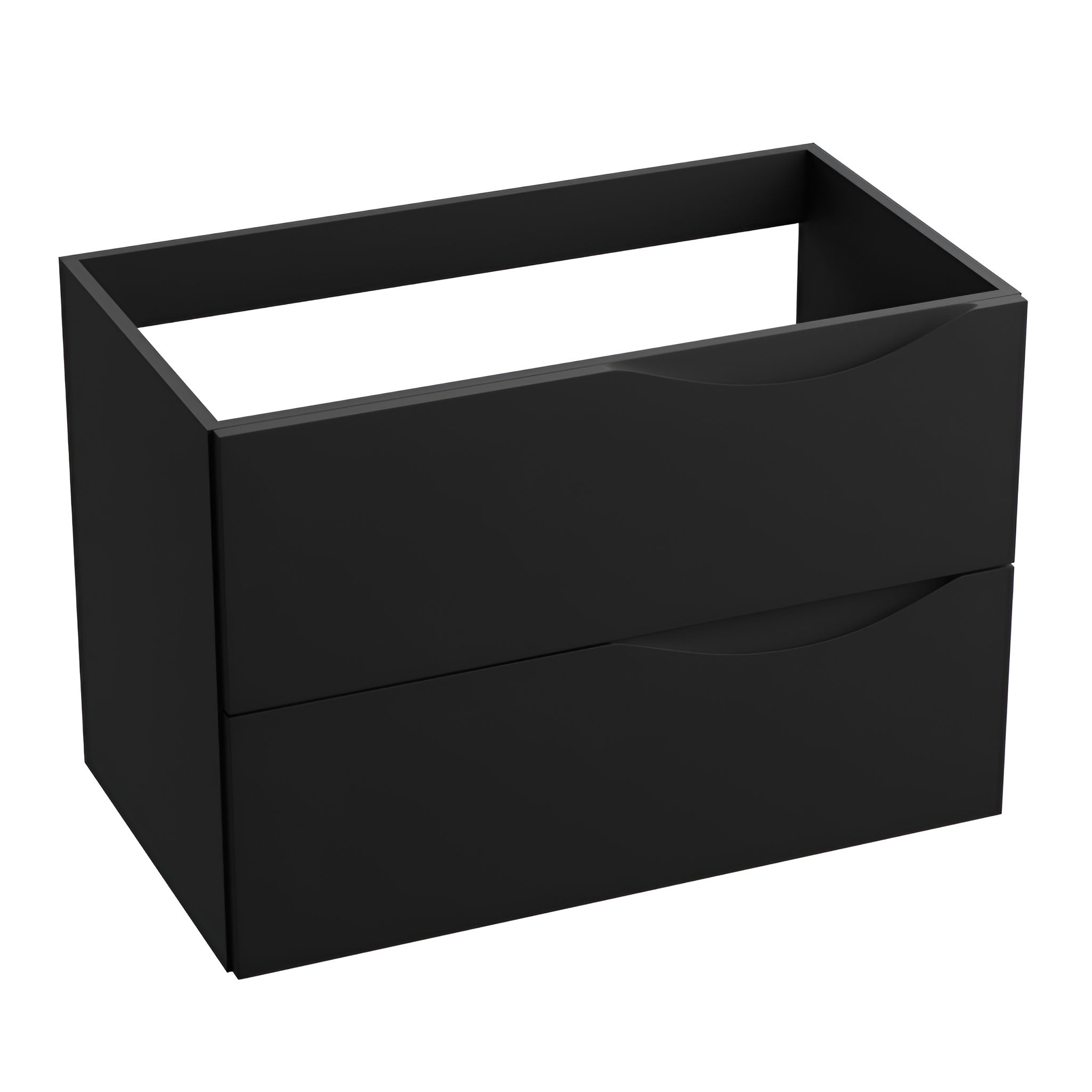 Hängeschrank KOLORADO Schwarz Matt 80 cm