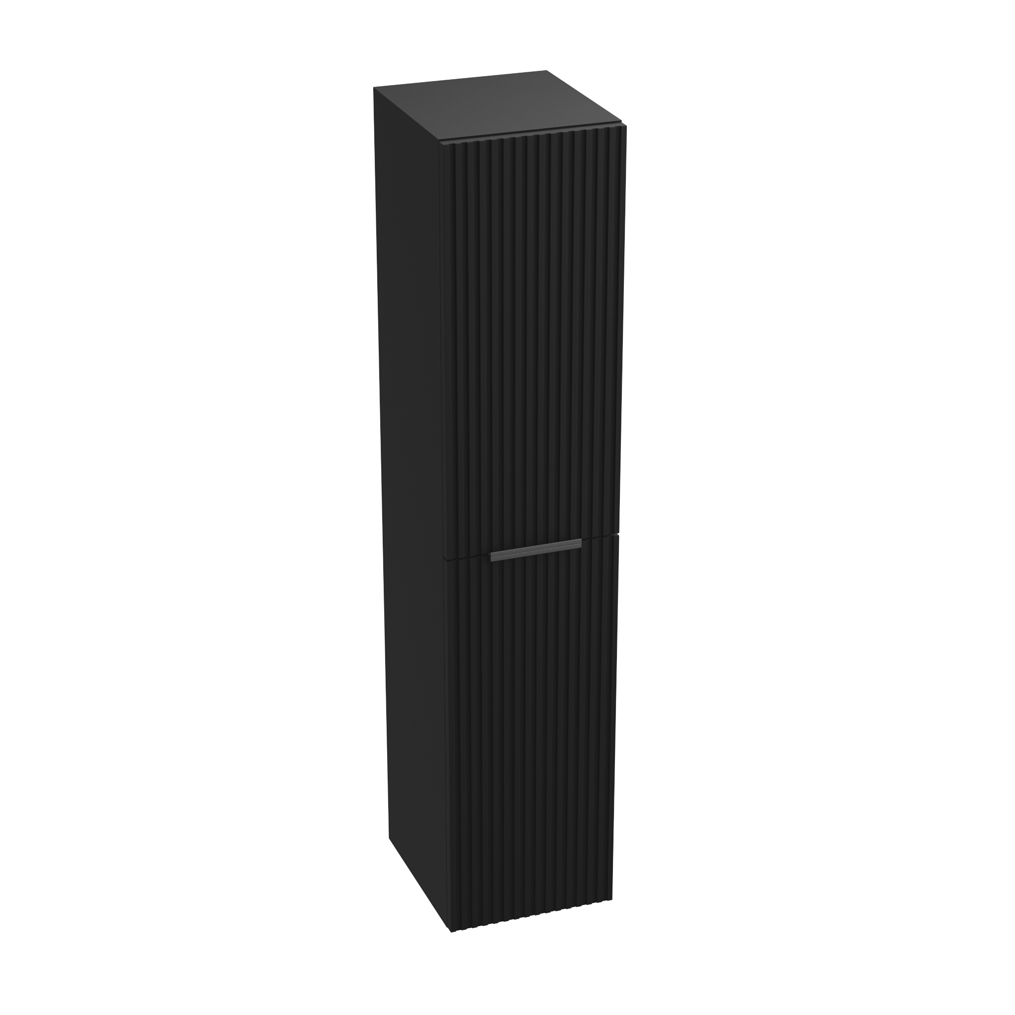 Wandhängender Badhochschrank Oklahoma Black 300