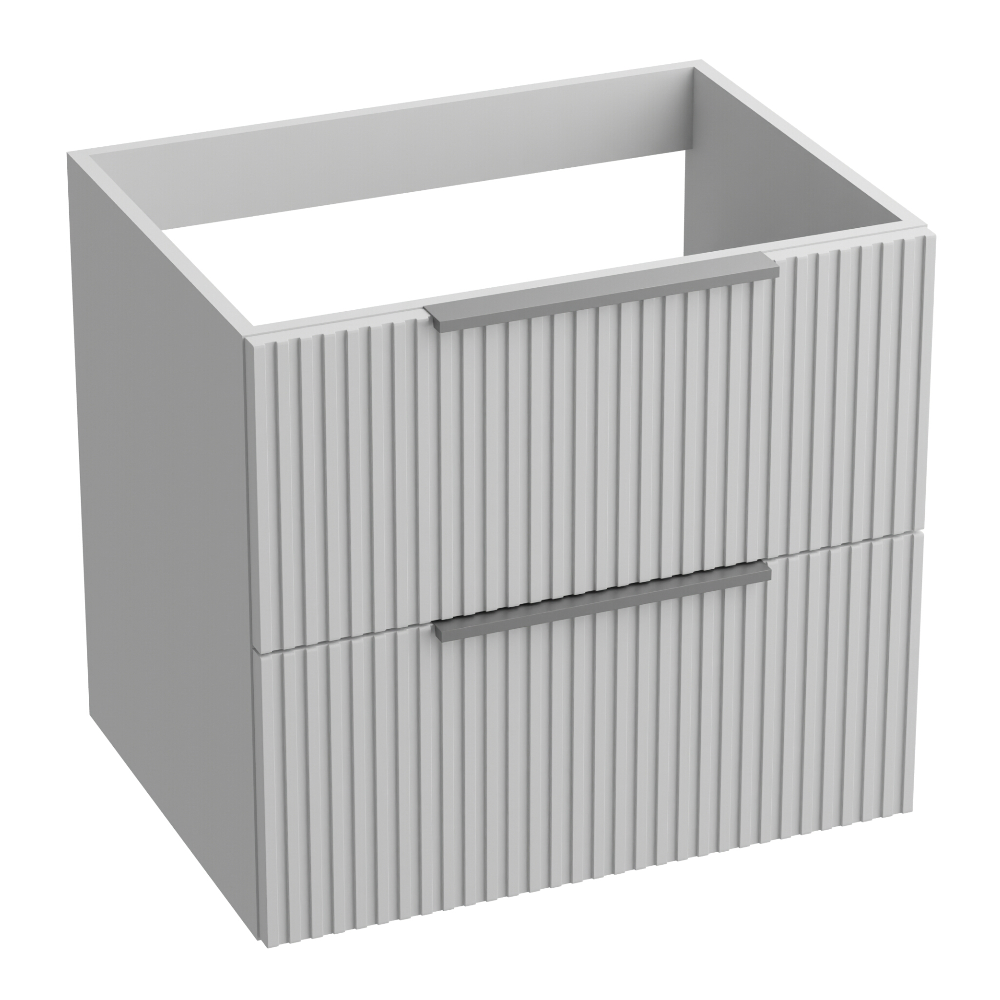 Badezimmer-Hängeschrank Oklahoma White Mat 60