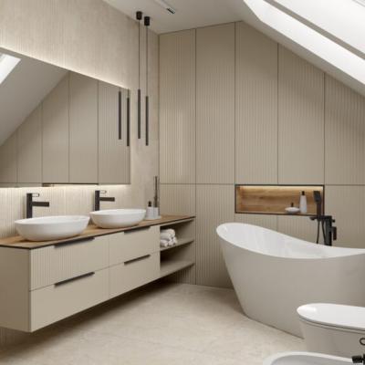 Badezimmer mit Dachfenstern: Gestaltungsideen und Tipps für natürliches Licht