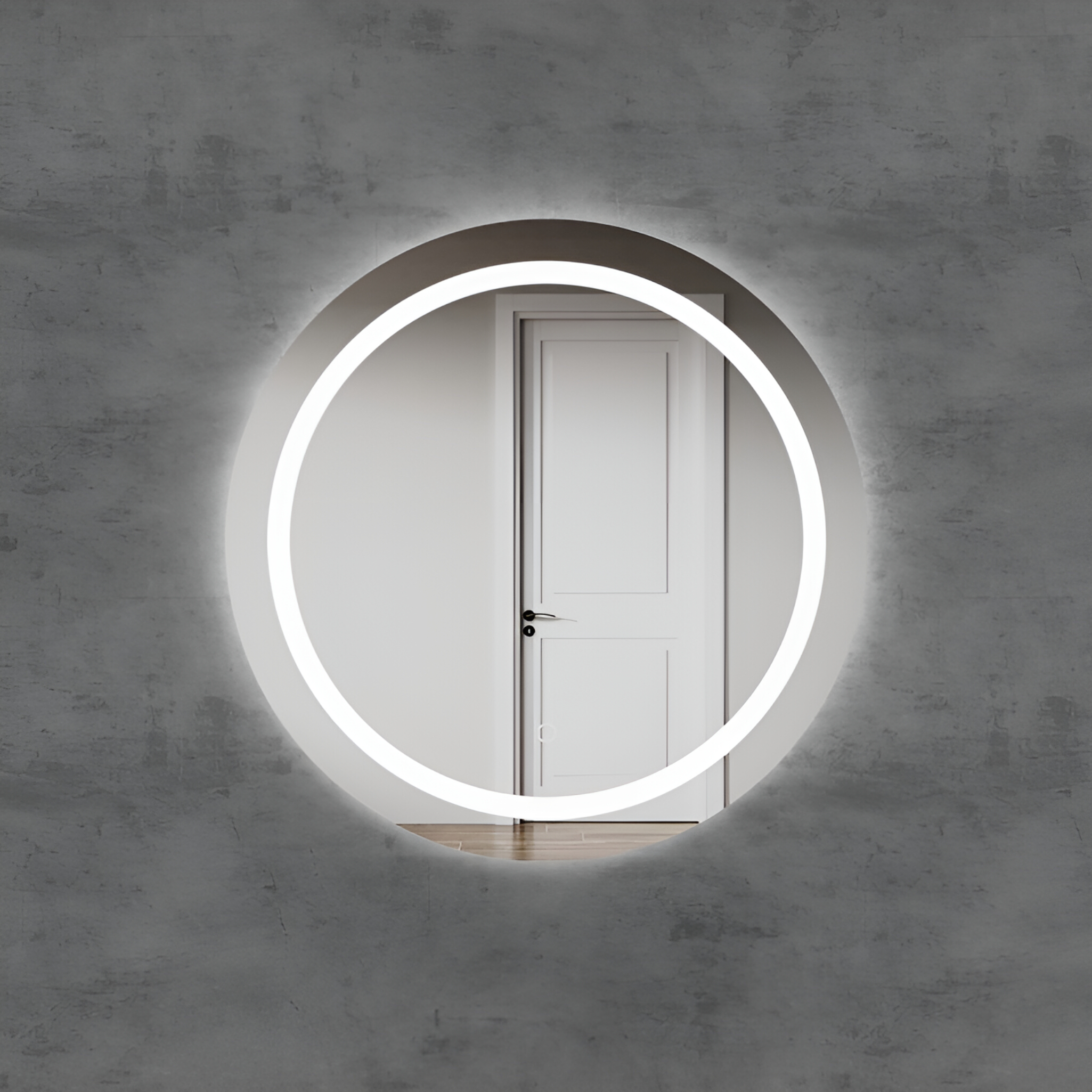 Runder LED-Badspiegel Febe 60 – modernes Design für Ihr Badezimmer