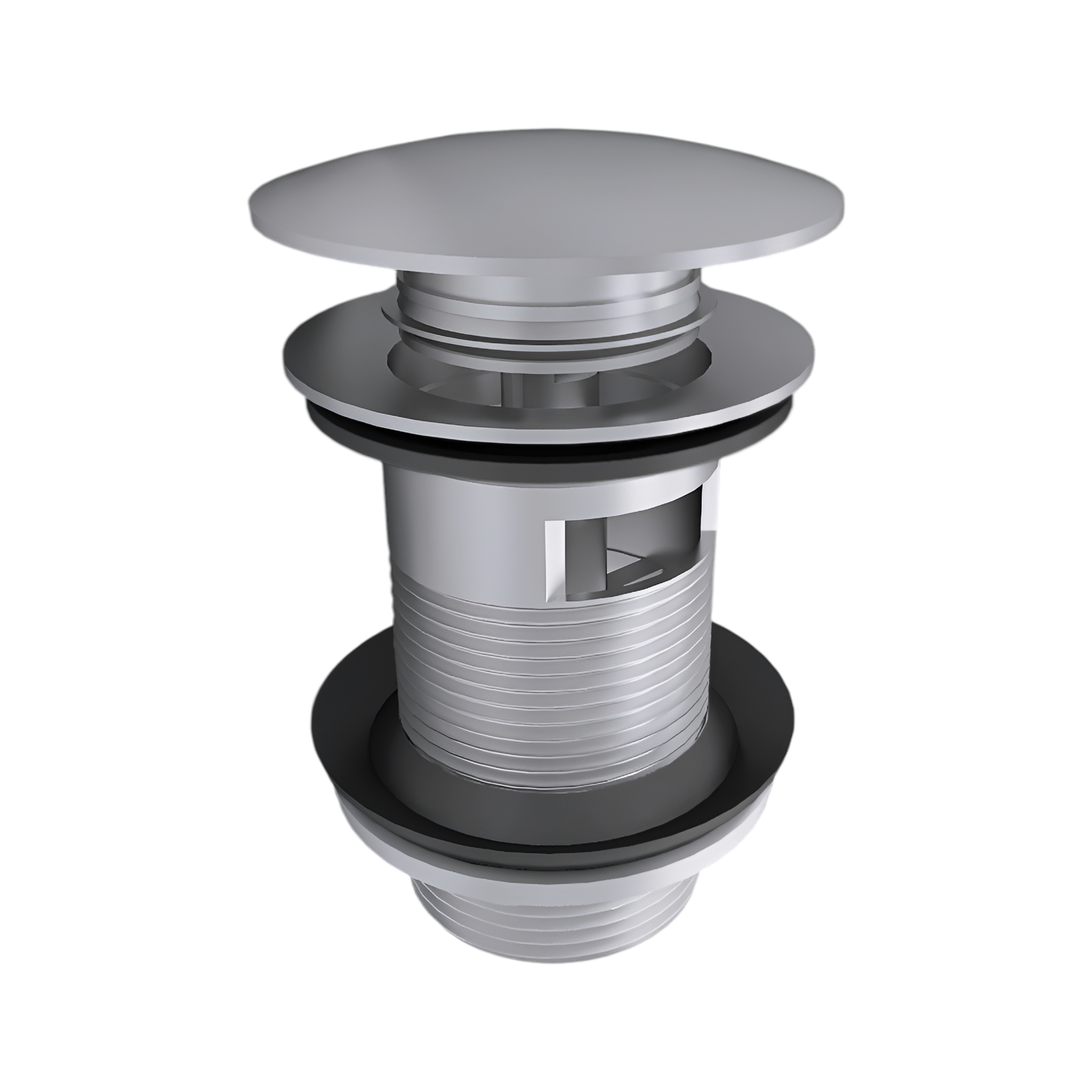 Click-Clack-Ablauf Full Color Orion Chrome – minimalistischer Stil