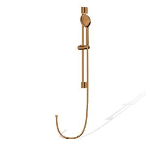 Duschset Orion Brushed Copper mit Duschstange - Zusatzbild