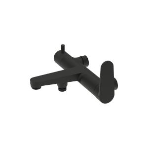 Badewannen-Duscharmatur Cetus Matt Black, matt schwarz - Hauptbild