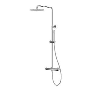 Aufputz-Duschsystem Orion Chrome mit Rainshower in Chrom - Hauptbild