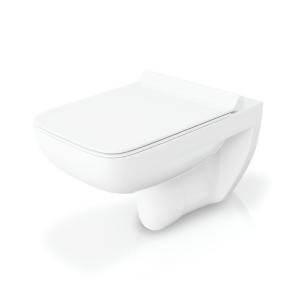 Wand-WC CAPRI SLIM mit Slim-Sitz - Zusatzbild