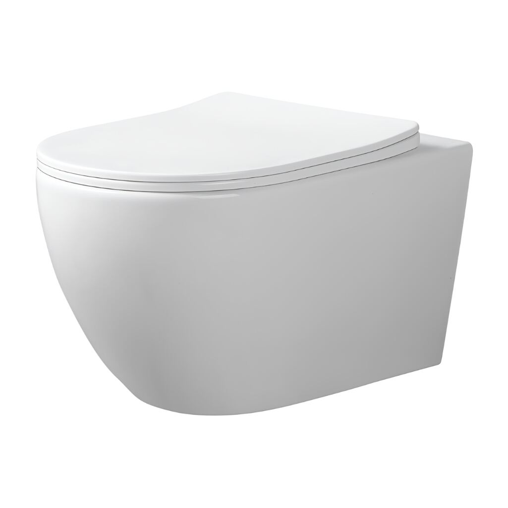 Wand-WC Cliper 2.0 - kompaktes H&auml;nge-WC mit Tornado-/Vortex-Flush